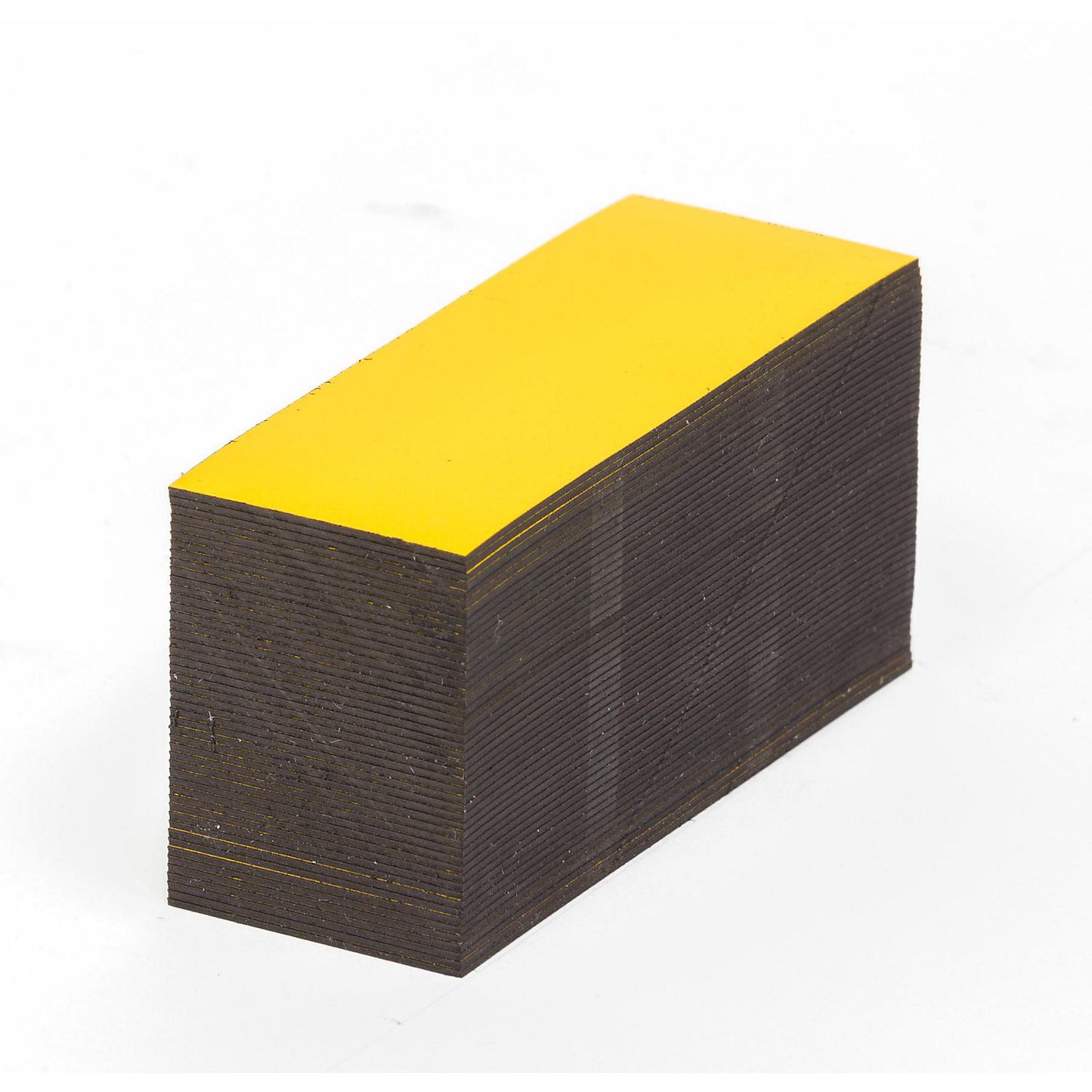 Magnetic storage labels, yellow, HxW 20 x 80 mm, pack of 100.