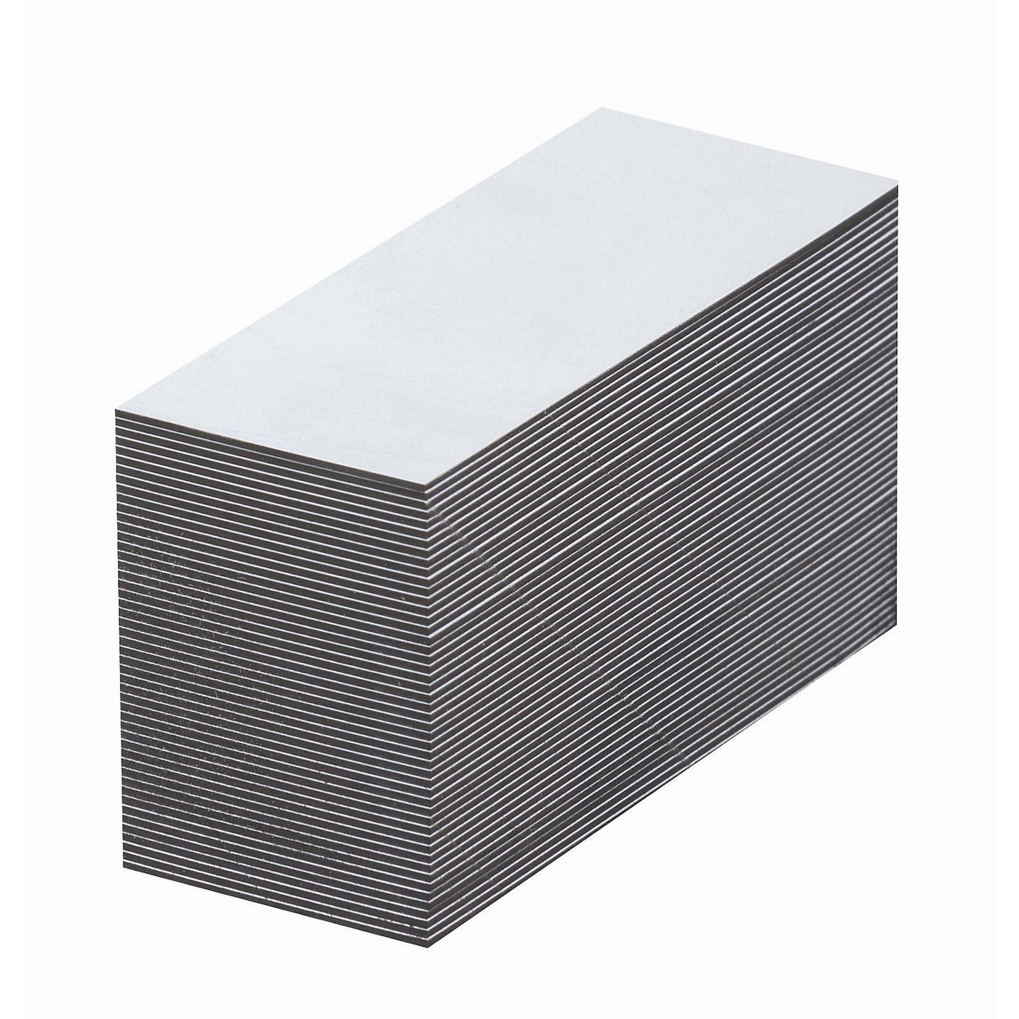 Magnetic storage labels, white, HxW 15 x 80 mm, pack of 100.