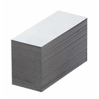 Magnetic storage labels, white, HxW 15 x 80 mm, pack of 100.