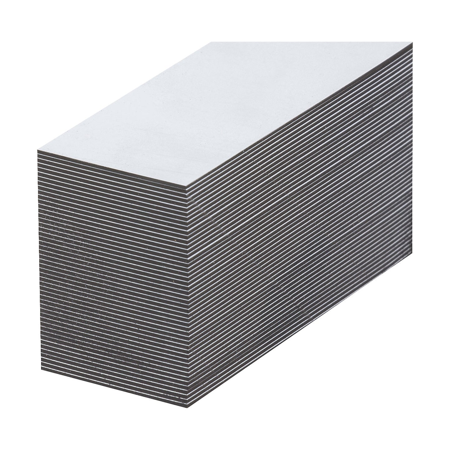 Magnetic storage labels, white, HxW 25 x 80 mm, pack of 100.