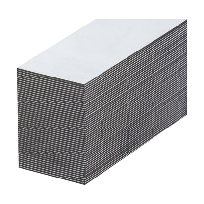 Magnetic storage labels, white, HxW 25 x 80 mm, pack of 100.