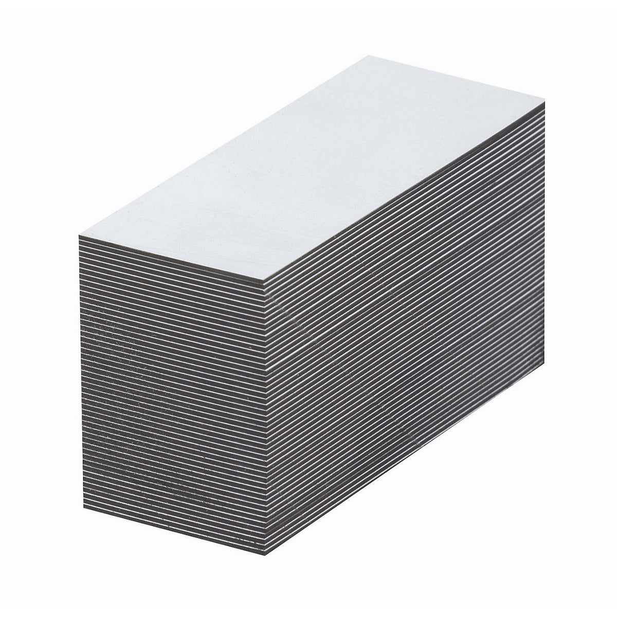 Magnetic storage labels, white, HxW 40 x 80 mm, pack of 100.