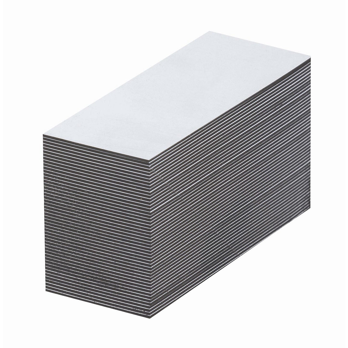 Magnetic storage labels, white, HxW 50 x 80 mm, pack of 100.