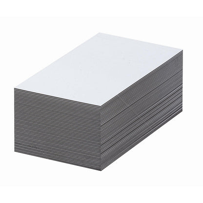 Magnetic storage labels, white, HxW 70 x 100 mm, pack of 100.