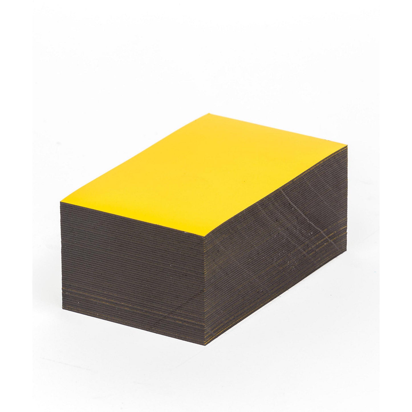 Magnetic storage labels, yellow, HxW 80 x 100 mm, pack of 100.