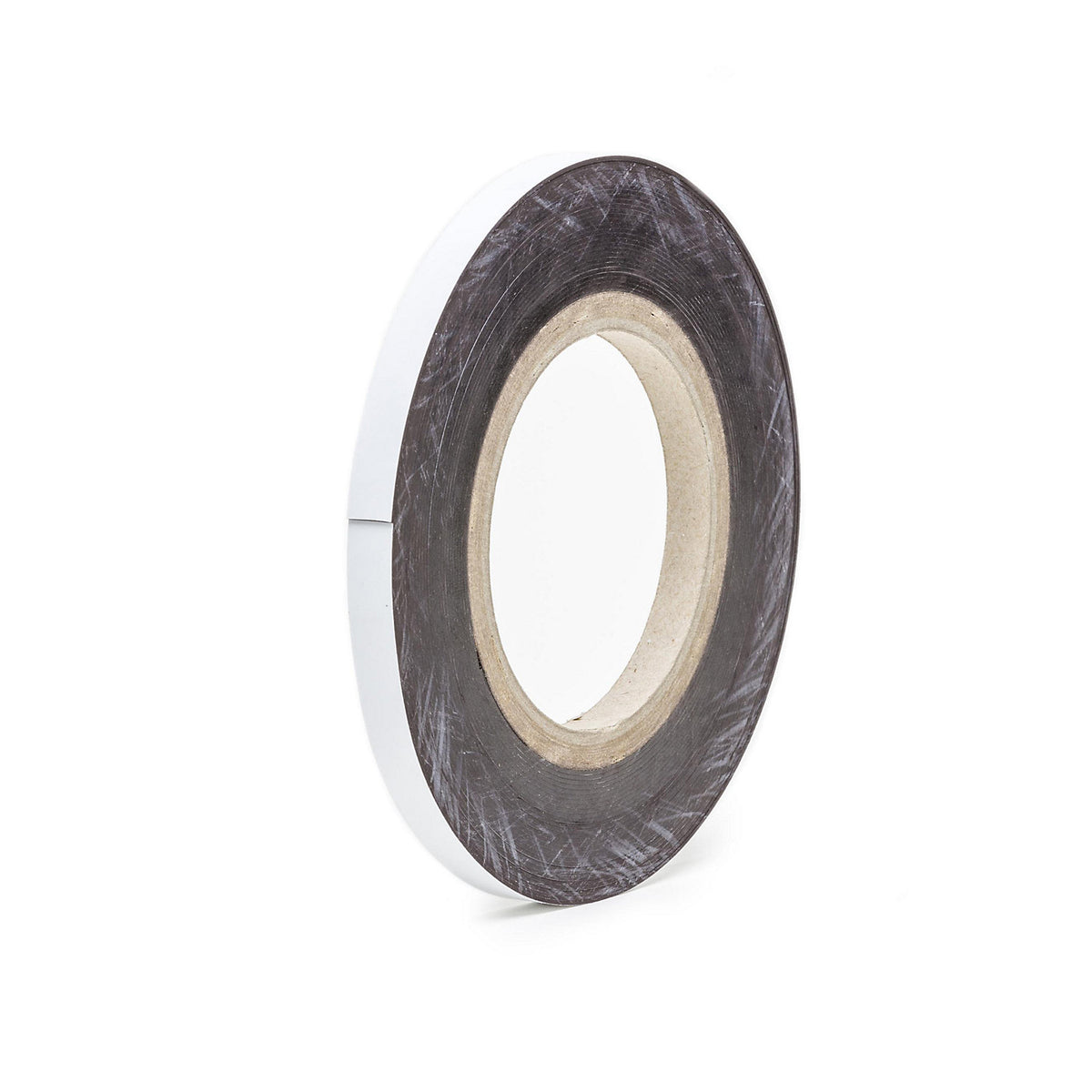 Magnetic storage labels, sold by the roll, white, height 10 mm, roll length 10 m.