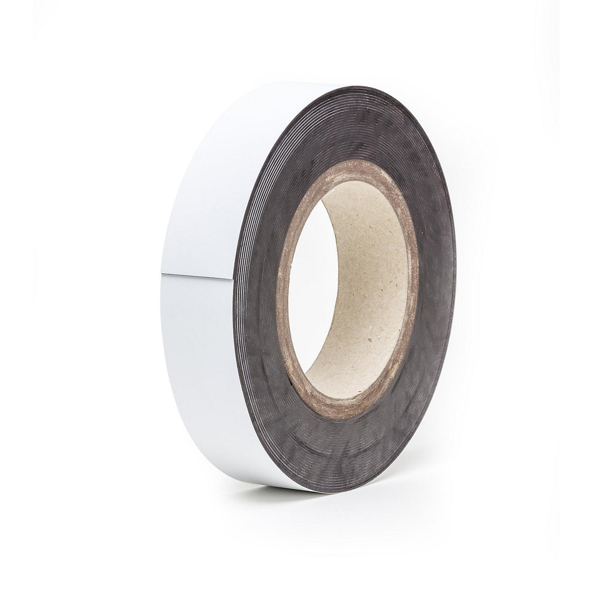 Magnetic storage labels, sold by the roll, white, height 40 mm, roll length 10 m.