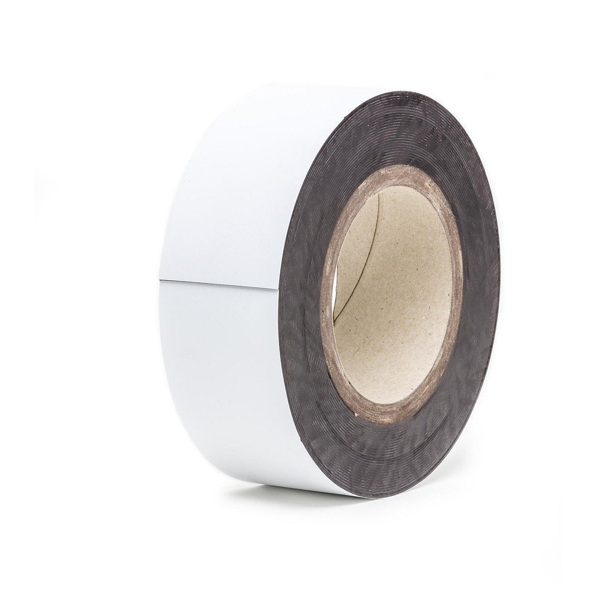 Magnetic storage labels, sold by the roll, white, height 50 mm, roll length 10 m.