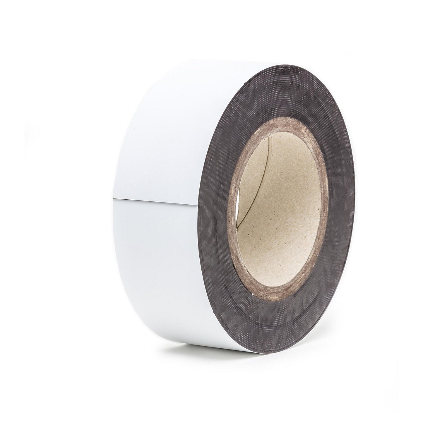 Magnetic storage labels, sold by the roll, white, height 50 mm, roll length 10 m.