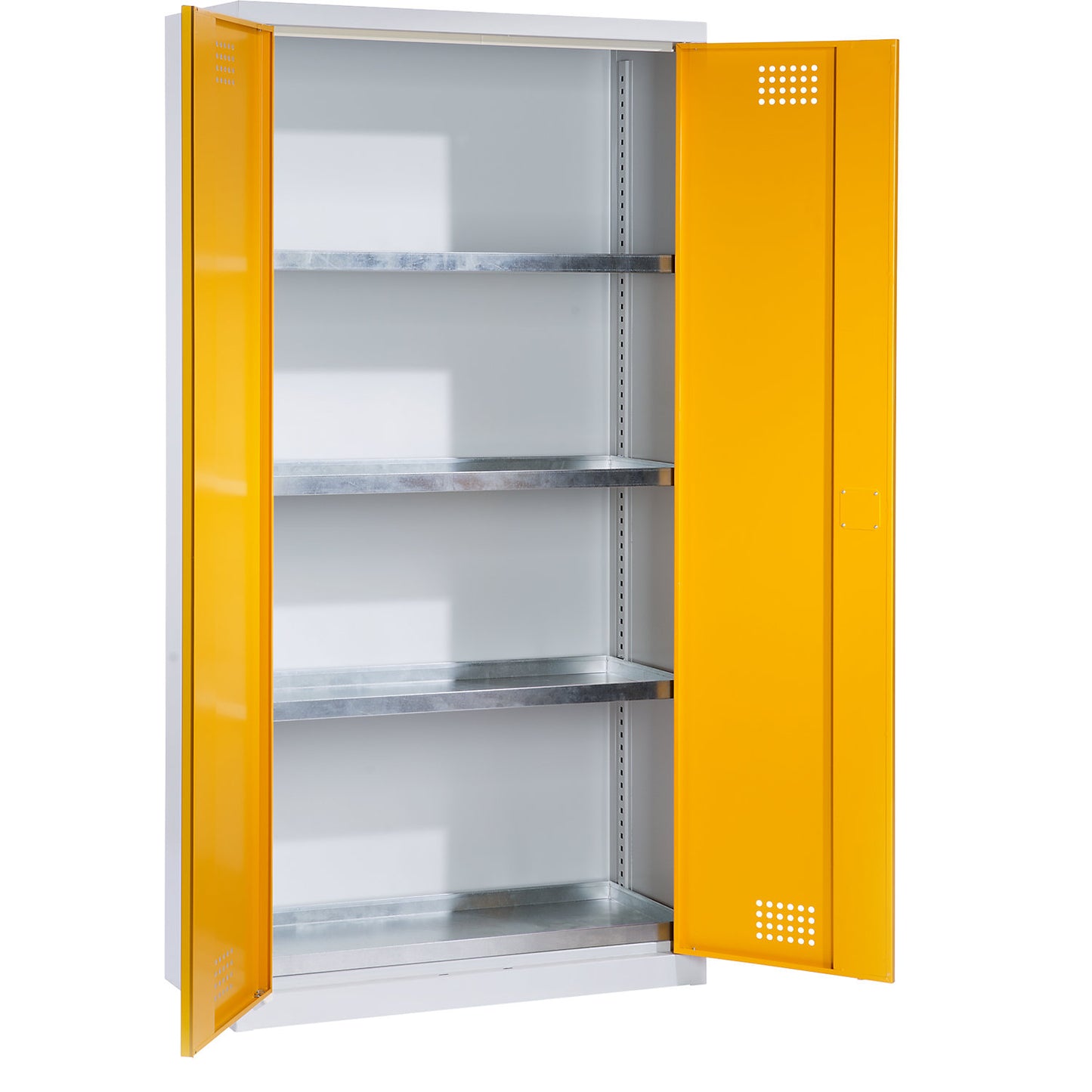 Environmental cupboard, height 1800 mm, 3 tray shelves, 1 base sump tray.