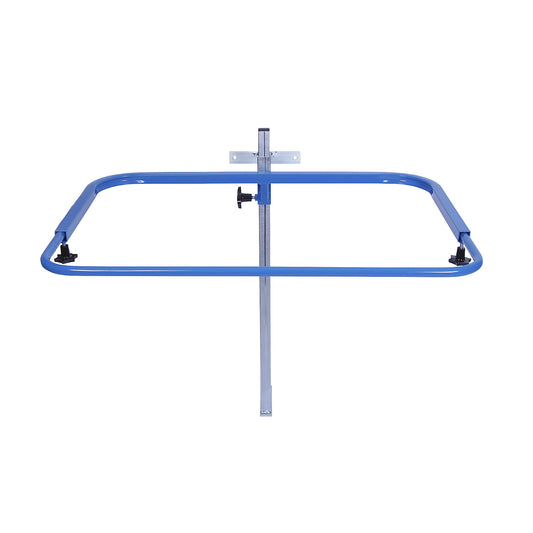 Large capacity recyclable waste collector, steel, for capacity 1000 l, 1-unit collector wall bracket.