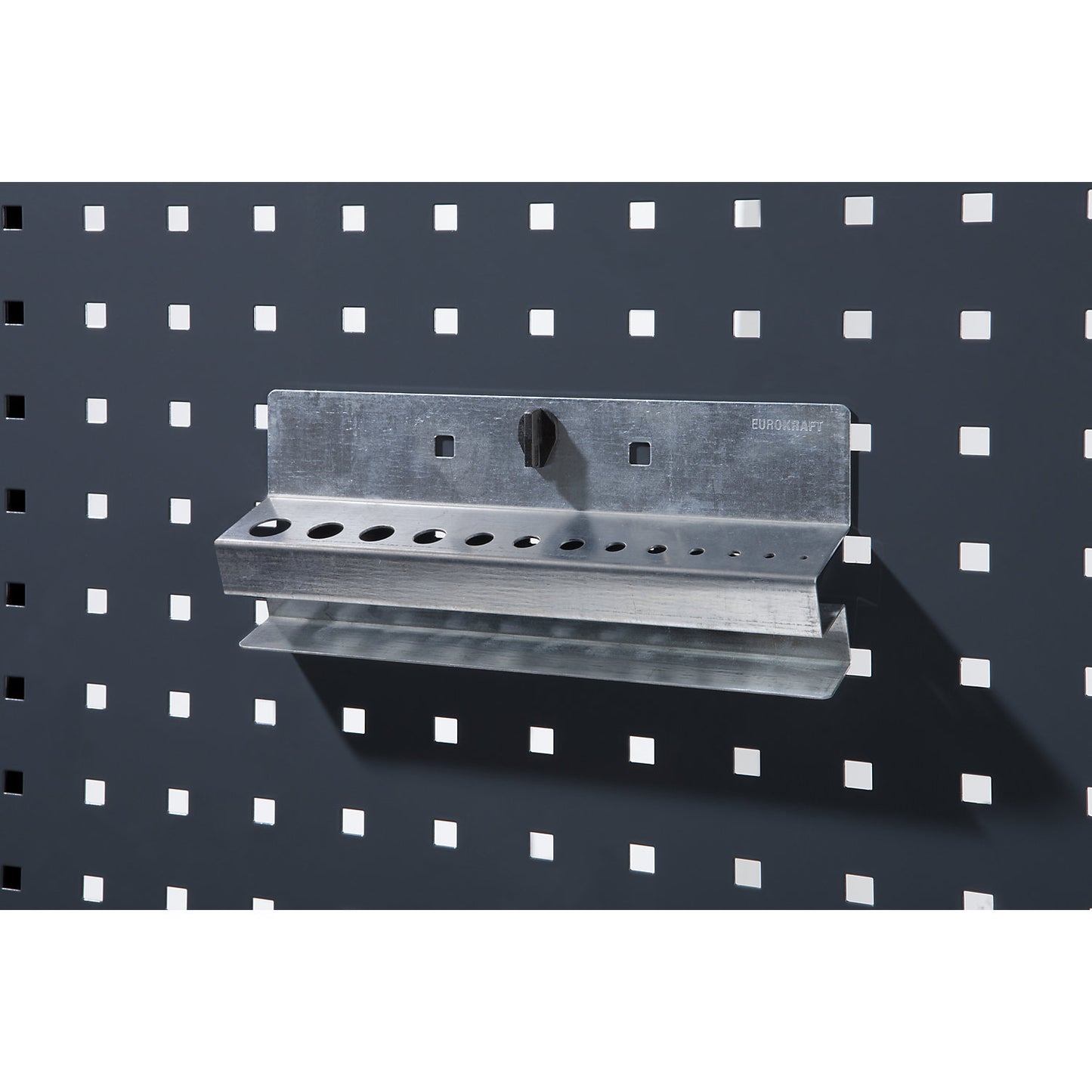 Drill bit holder, WxH 225 x 65 mm, with 13 holders.