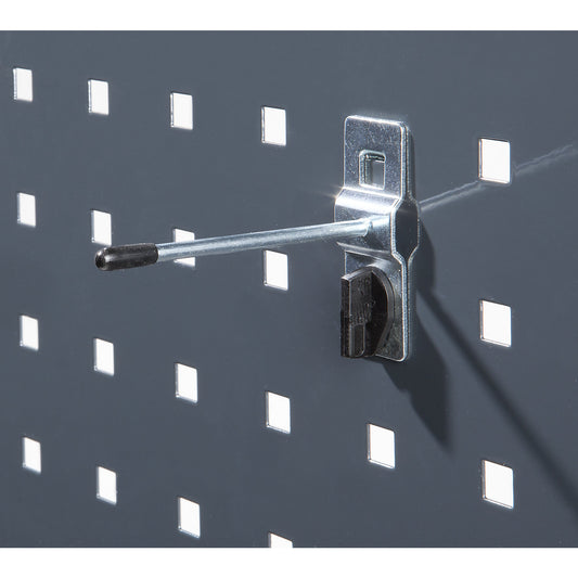 Holding pin, pack of 5, with protective cap, depth 75 mm.
