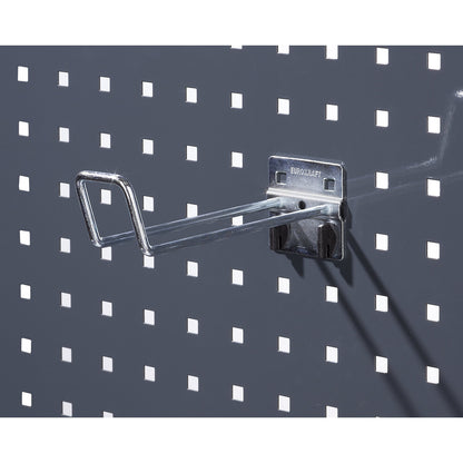 Storage hook, 5 pcs. per pack, depth 150 mm.