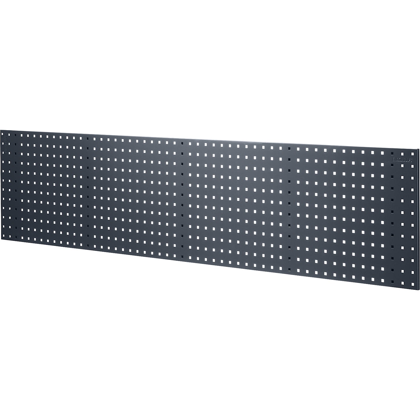 Perforated panel for tool holder, length 2019 mm, charcoal.