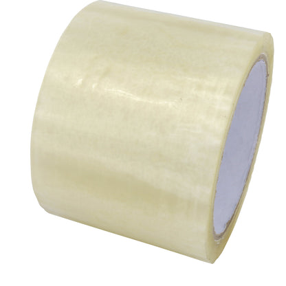 PP packing tape, standard, pack of 24 rolls, transparent, tape width 75 mm.