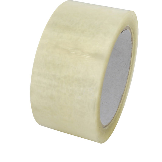 PP packing tape, quiet and extra strong model, pack of 36 rolls, transparent, tape width 50 mm.