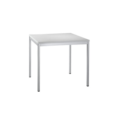 LENA - Desk, depth 800 mm, width 800 mm, light grey.