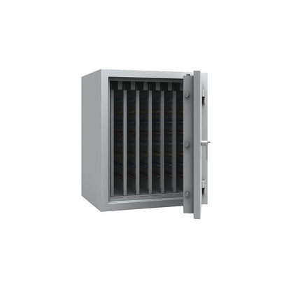 Key safe with extendable intermediate panels, VDMA B and Euro standard S2, 1680 hooks, HxWxD 1006 x 836 x 700 mm.