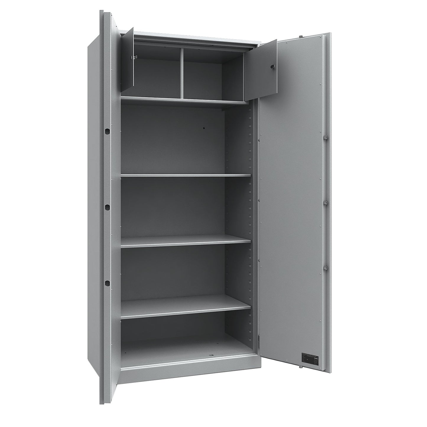 LIGHT safety cabinet, burglary protection grade S1, HxWxD 1950 x 950 x 500 mm, 1 interior safe.