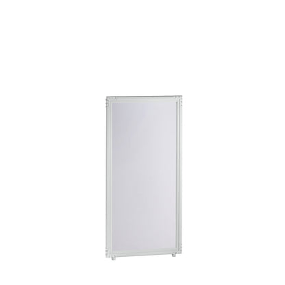 Partition, acrylic glass, clear, 650x1300 mm.