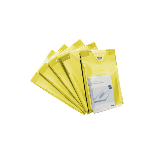A4 TURBO order folder, WxD 230 x 330 mm, pack of 10, yellow.