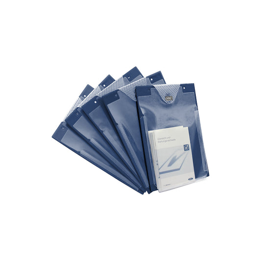 A4 TURBO order folder, WxD 230 x 330 mm, pack of 10, blue.