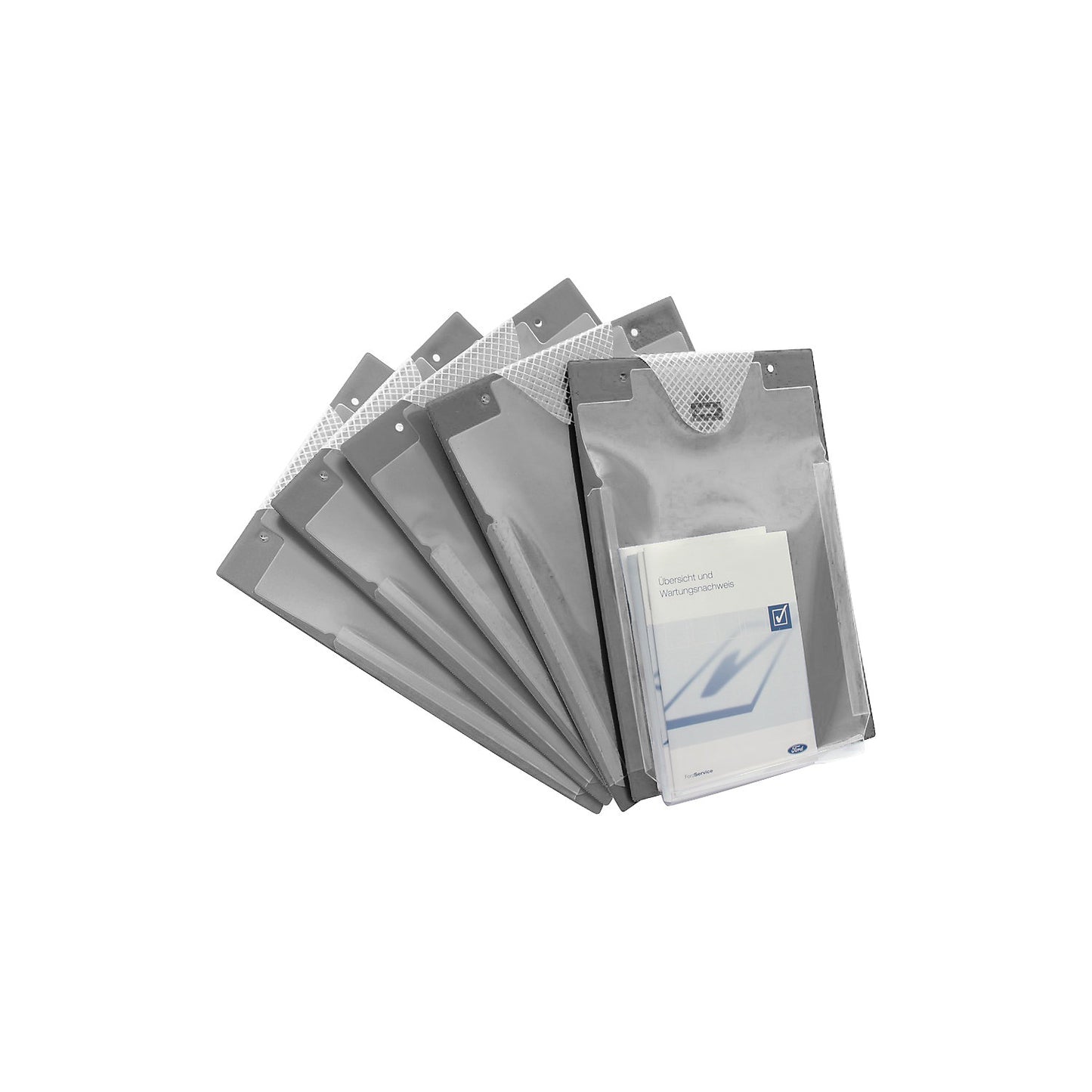 A4 TURBO order folder, WxD 230 x 330 mm, pack of 10, grey.