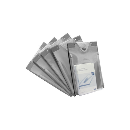 A4 TURBO order folder, WxD 230 x 330 mm, pack of 10, grey.