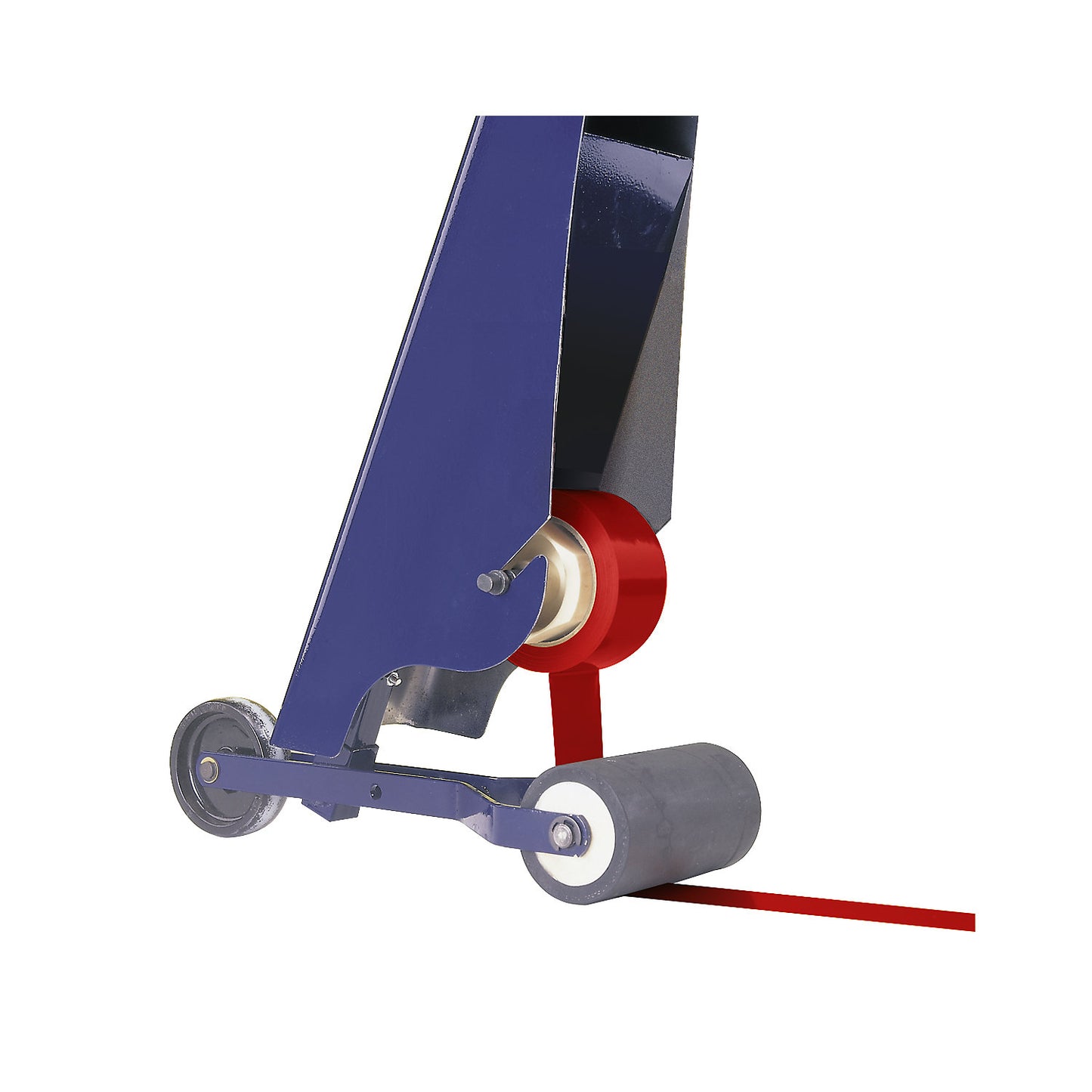Marking set, floor marking device and tape, tape colour red.