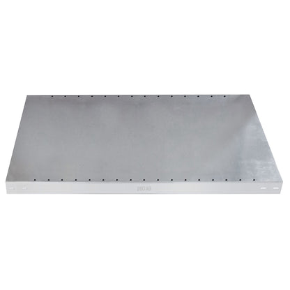 Additional zinc plated shelf, length 40 mm, pack of 2, WxD 1000 x 500 mm.