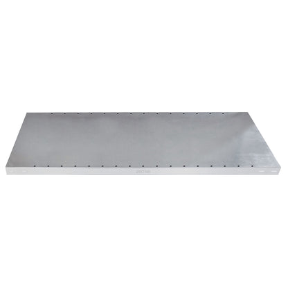 Additional zinc plated shelf, length 40 mm, pack of 2, WxD 1300 x 400 mm.