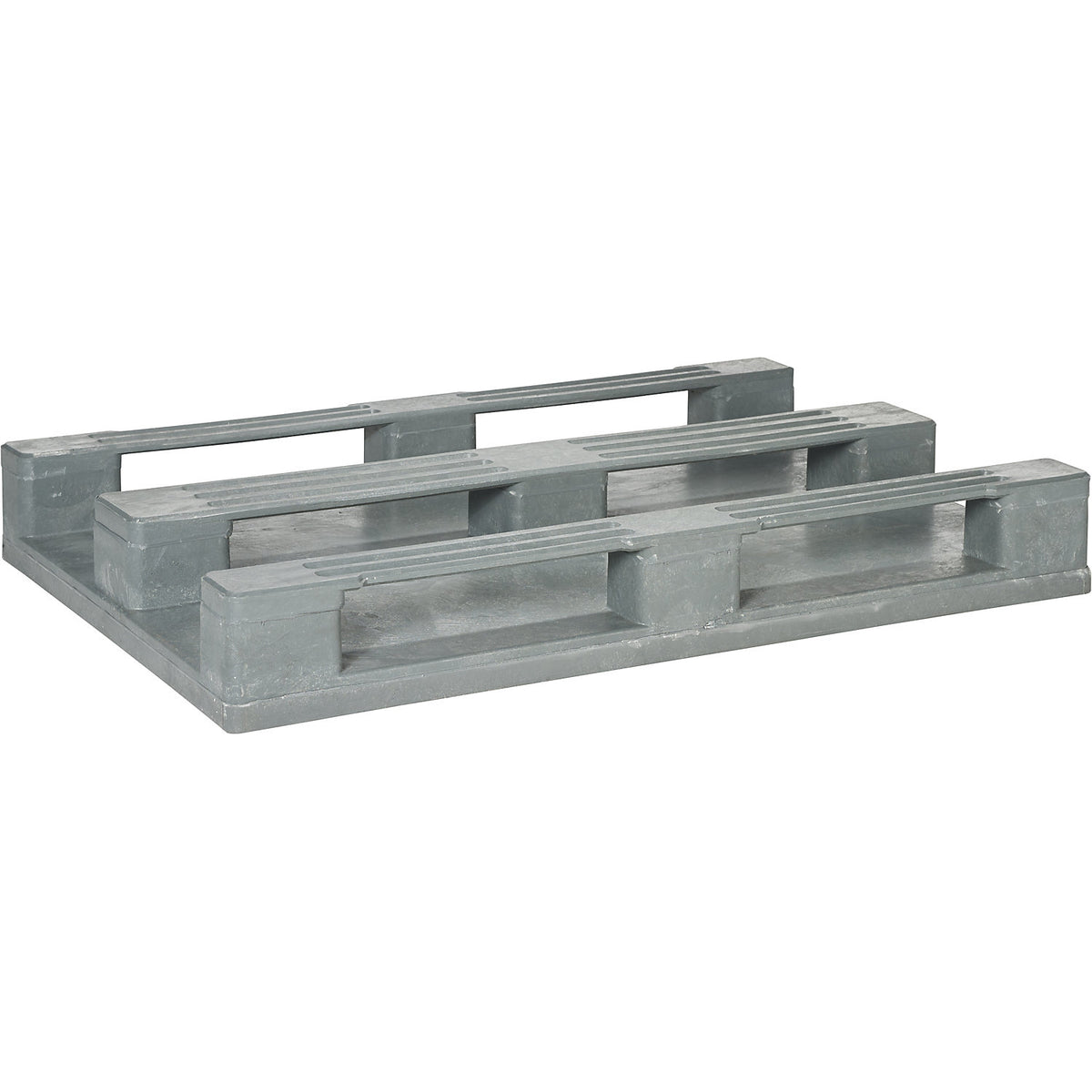 Multi-purpose plastic pallet, with steel insert, LxWxH 1200 x 800 x 150 mm, 1+ items.