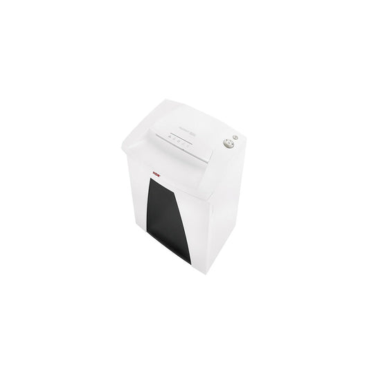 SECURIO document shredder B32, collection capacity 82 l, with oiler, particles, 14 - 16 sheets.