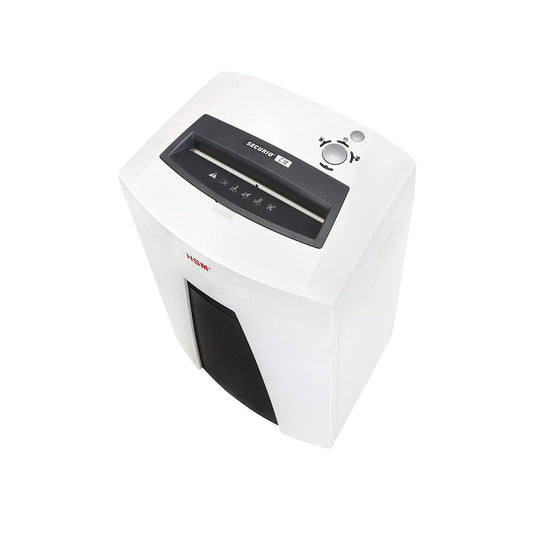 SECURIO document shredder C18, collection capacity 25 l, strips, 17 - 19 sheets.