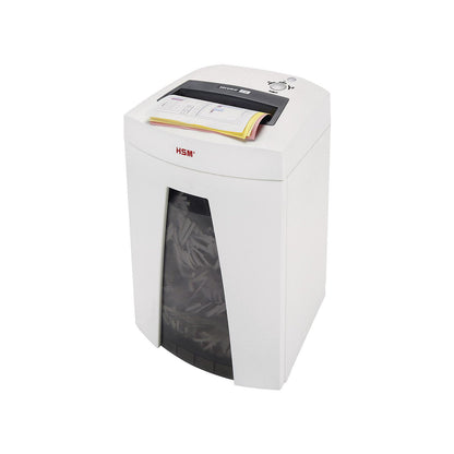 SECURIO document shredder C18, collection capacity 25 l, particles, 6 - 7 sheets.