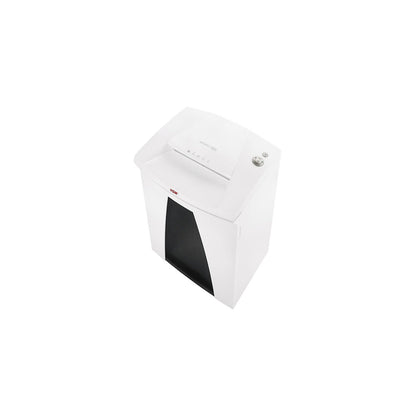 SECURIO document shredder B26, collection capacity 55 l, particles, 6 sheets.