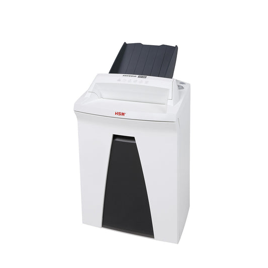 SECURIO autofeed document shredder AF150, collection capacity 35 l, 6 - 7 sheets.