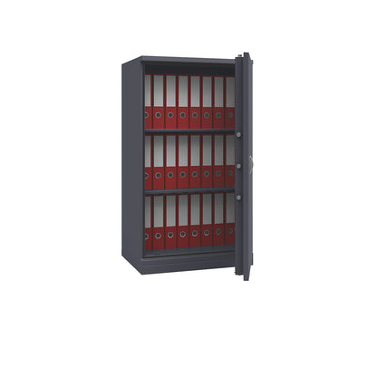 LIGHT safety cabinet, light duty, HxWxD 1200 x 670 x 500 mm, graphite grey.