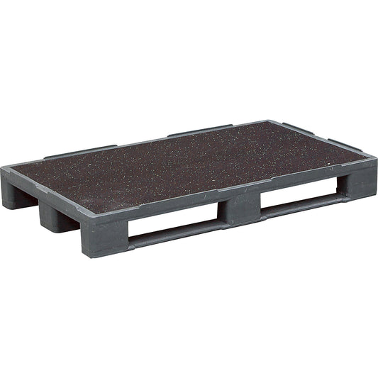 Heavy duty pallet with non-slip coating, LxW 1200 x 1000 mm, 1+ items.