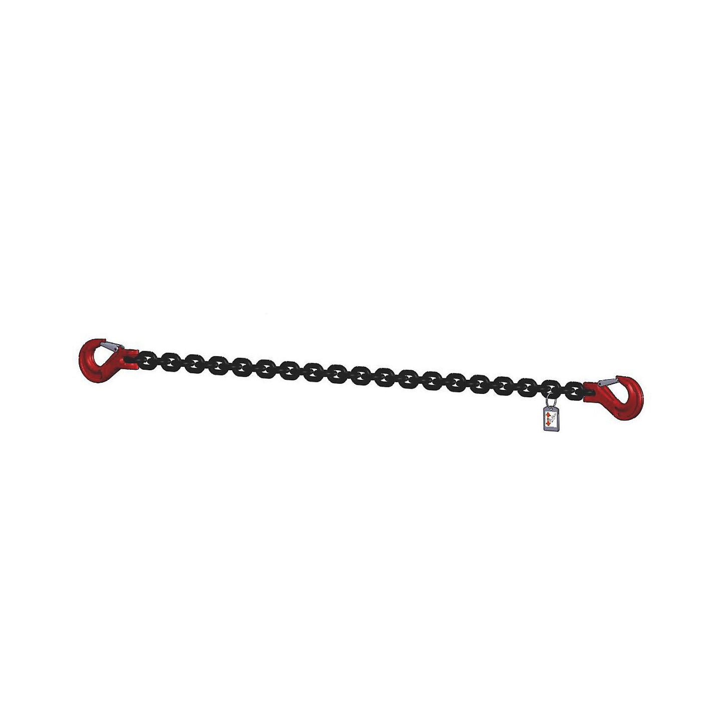 Restraint chain, link thickness 6 mm, extra cost per 1000 mm.