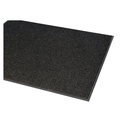 Entrance matting, ribbed, LxW 1500 x 900 mm, charcoal.
