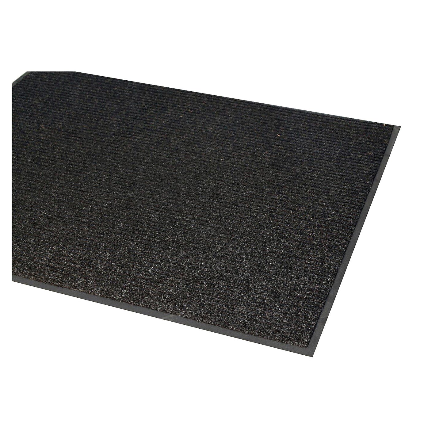 Entrance matting, ribbed, LxW 1800 x 1200 mm, charcoal.