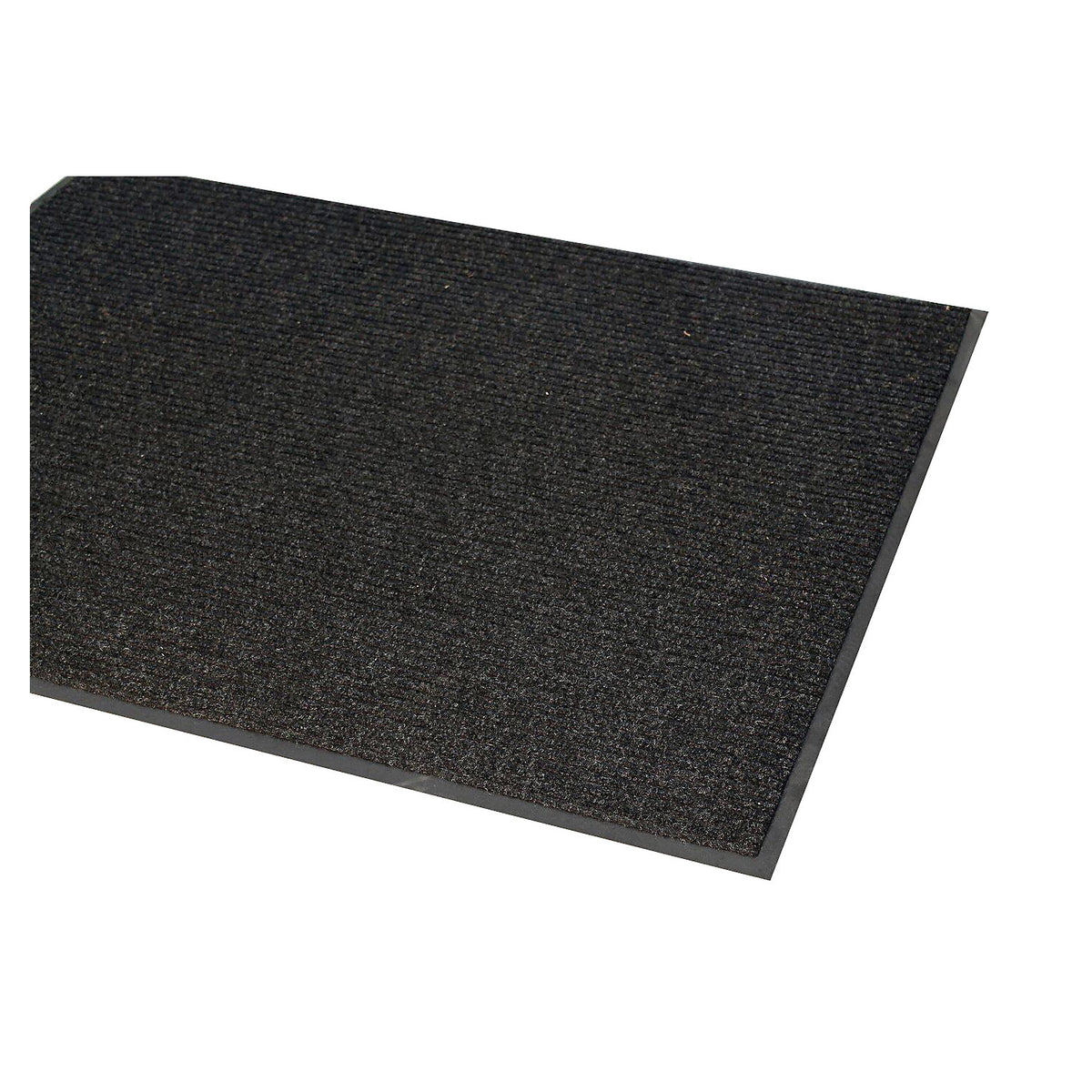 Entrance matting, ribbed, LxW 1500 x 900 mm, charcoal.