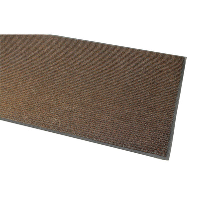Entrance matting, ribbed, LxW 1500 x 900 mm, brown.
