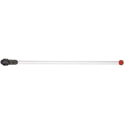 Aluminium swivel arm for plan holder, with 3 sliding magnetic clips, format A0.