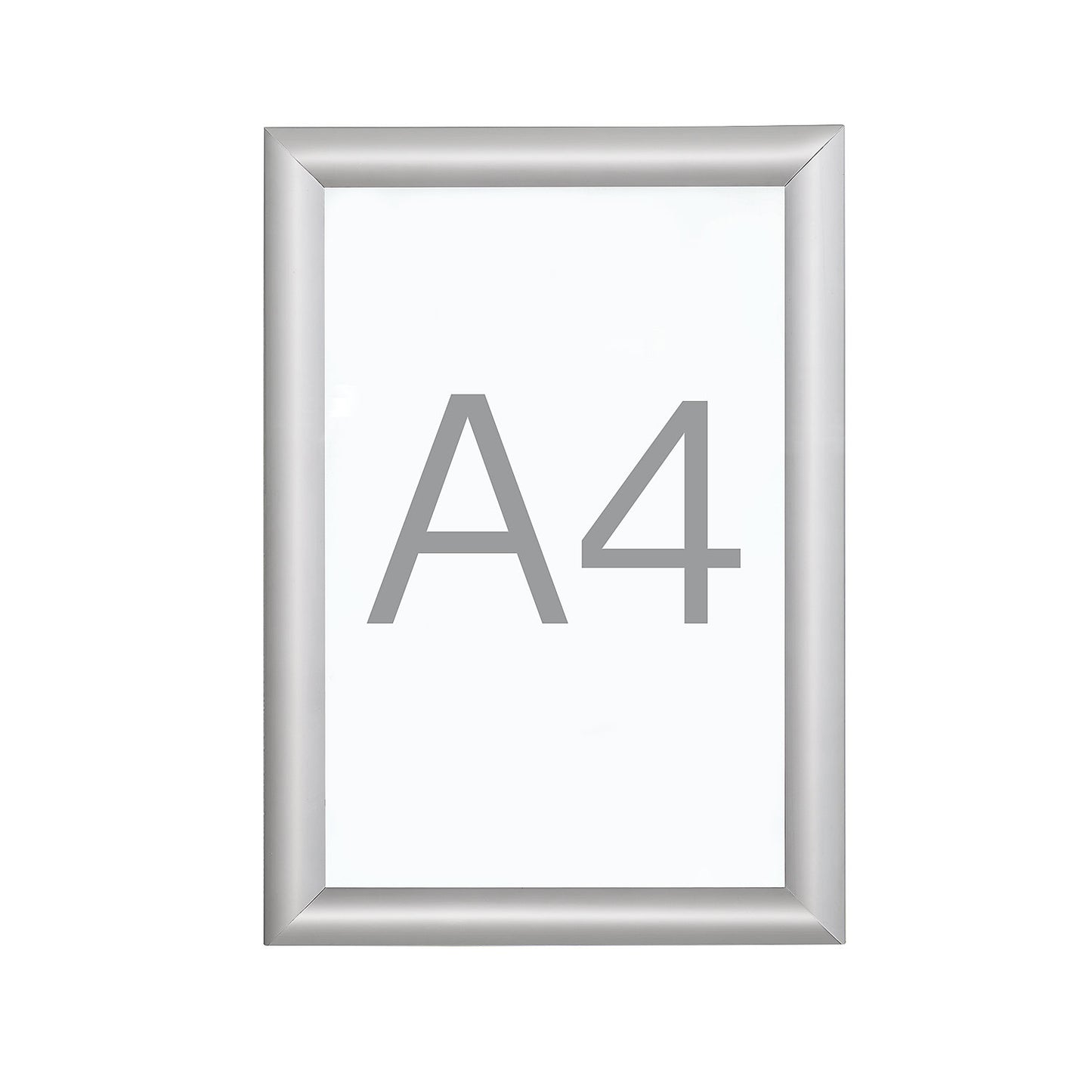 B1 folding frame, aluminium profile, pack of 2, for A4.