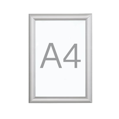 B1 folding frame, aluminium profile, pack of 2, for A4.