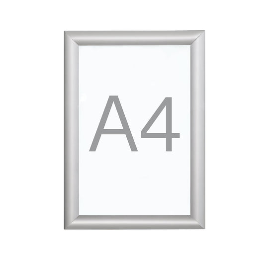 B1 folding frame, aluminium profile, pack of 2, for A4.