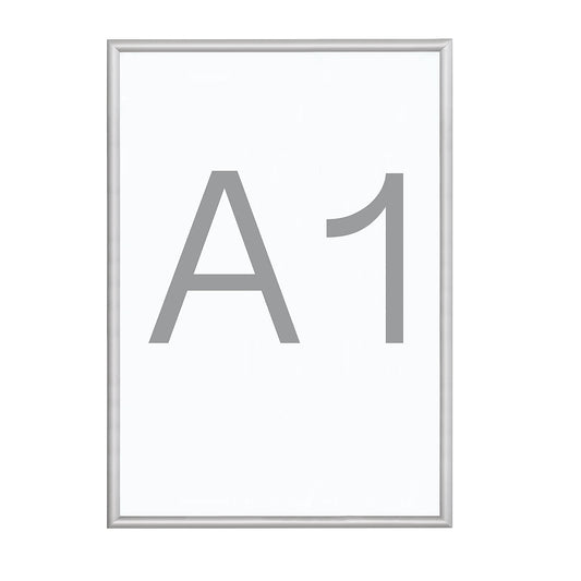 B1 folding frame, aluminium profile, pack of 2, for A1.